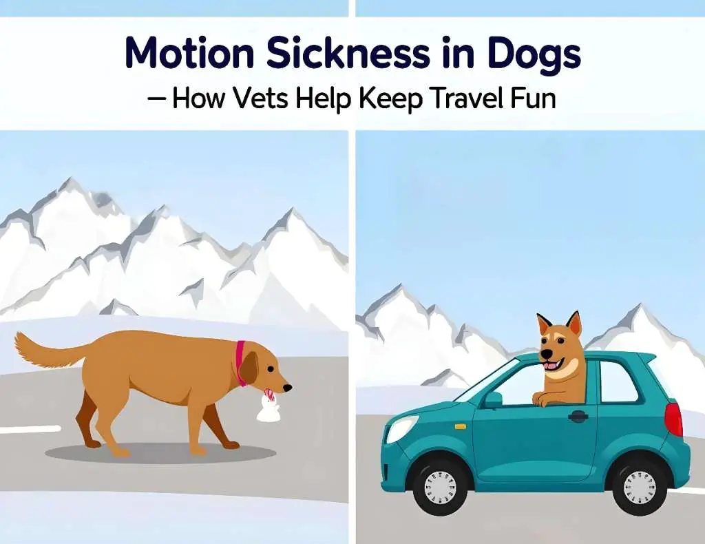 Motion sickness in dogs